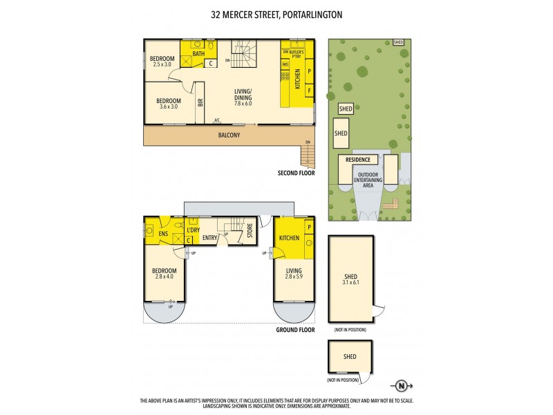 32 Mercer Street, Portarlington VIC 3223 Floorplan
