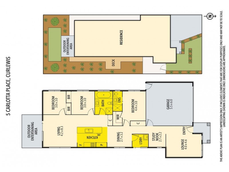 5 Carlotta Place, Curlewis VIC 3222 Floorplan