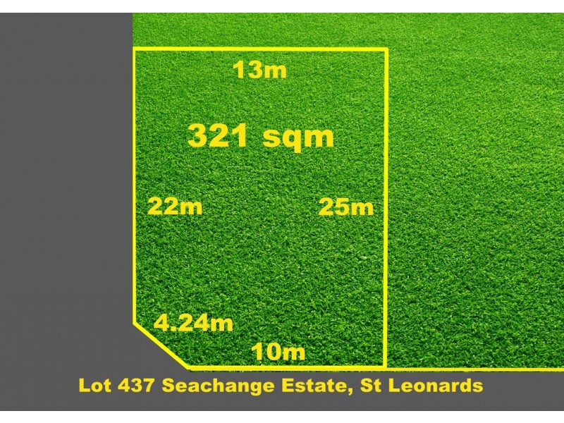 Lot 437 2-20 Leviens Road, St Leonards VIC 3223