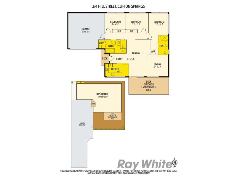 3/4 Hill Street, Clifton Springs VIC 3222 Floorplan