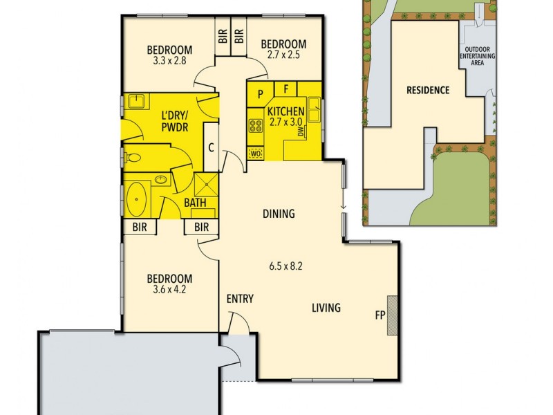 6 Boolarra Avenue, Clifton Springs VIC 3222 Floorplan