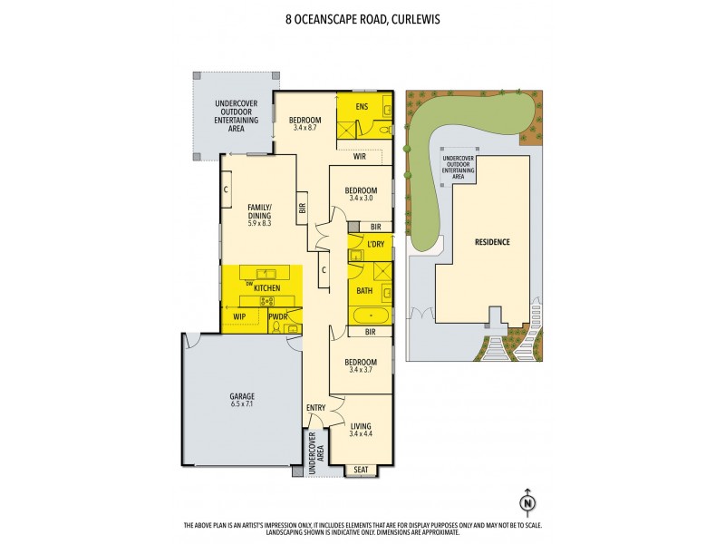 8 Oceanscape Road, Curlewis VIC 3222 Floorplan