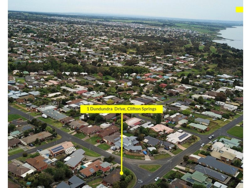 1 Dundundra Drive, Clifton Springs VIC 3222