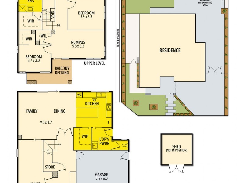 1 Love Street, Curlewis VIC 3222 Floorplan