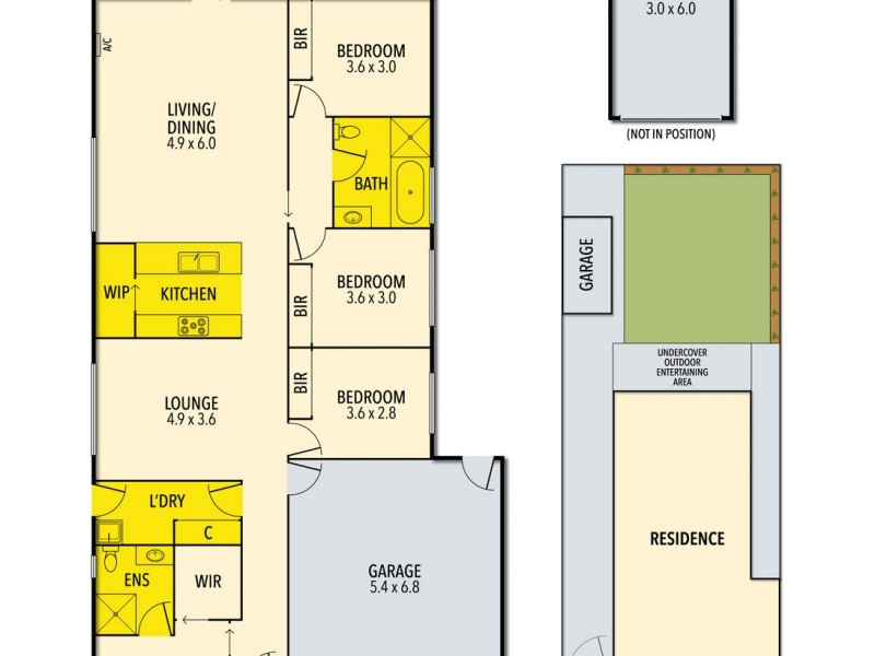 46 Massey Crescent, Curlewis VIC 3222 Floorplan