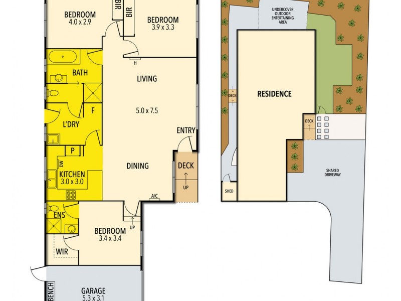 2/5 Bay Shore Avenue, Clifton Springs VIC 3222 Floorplan