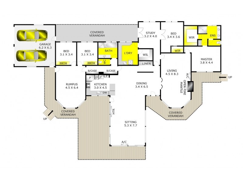13 Cameron Court, Clifton Springs VIC 3222 Floorplan