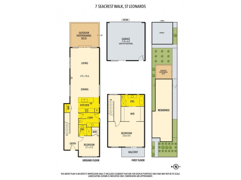 7 Seacrest Walk, St Leonards VIC 3223 Floorplan