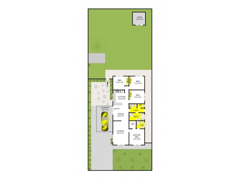43 Yarramundi Drive, Clifton Springs VIC 3222 Floorplan