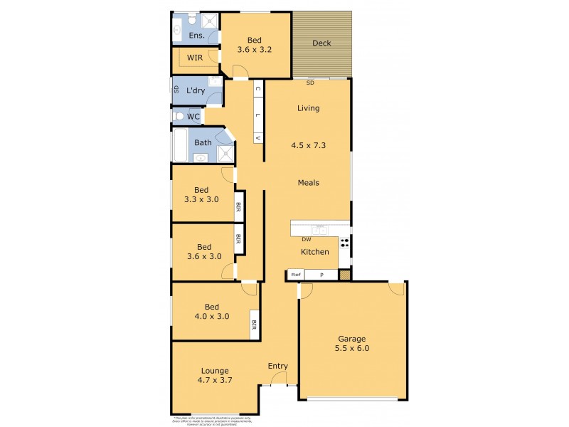 64 Princess Street, Drysdale VIC 3222 Floorplan