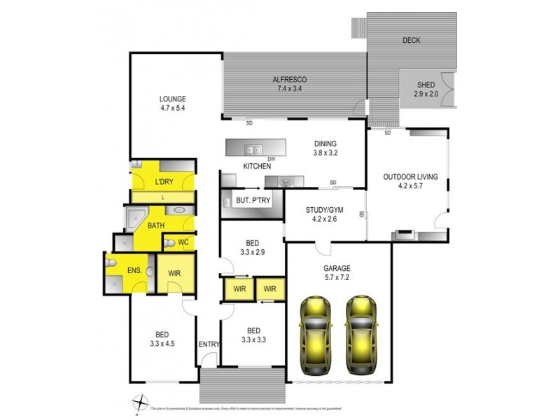 56 Newcombe Street, Drysdale VIC 3222 Floorplan