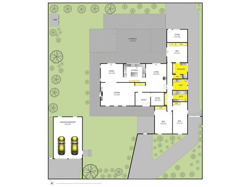 69-71 Dandarriga Drive, Clifton Springs VIC 3222 Floorplan