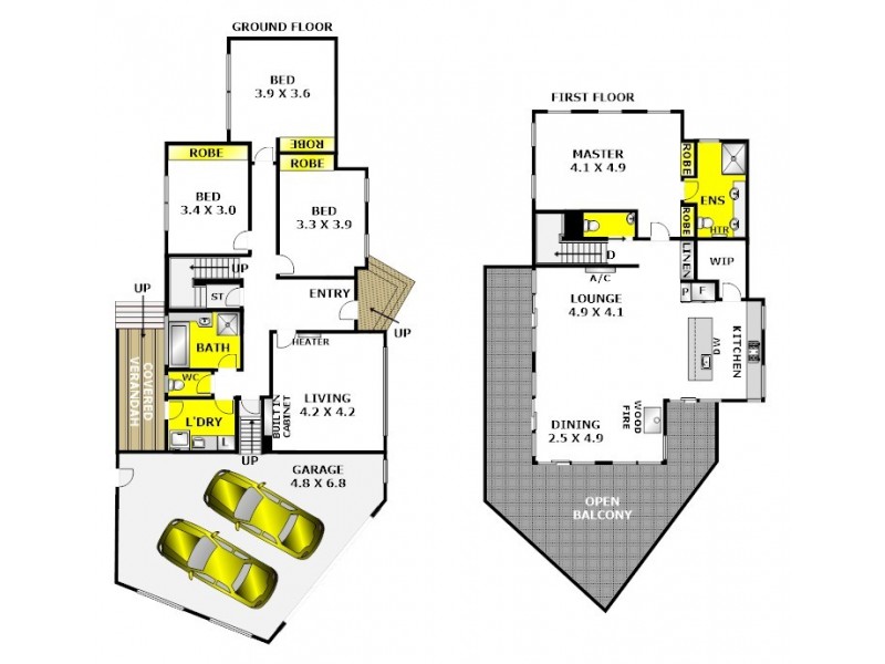 2/23 Wintersun Court, Drysdale VIC 3222 Floorplan