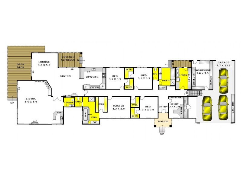 11 Sanctuary Cove, Clifton Springs VIC 3222 Floorplan