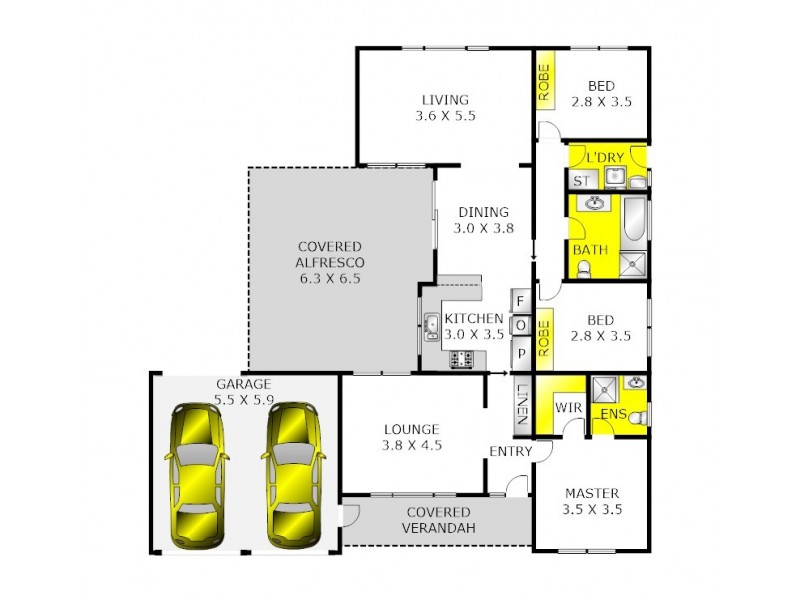 155 Clifton Springs Road, Clifton Springs VIC 3222 Floorplan