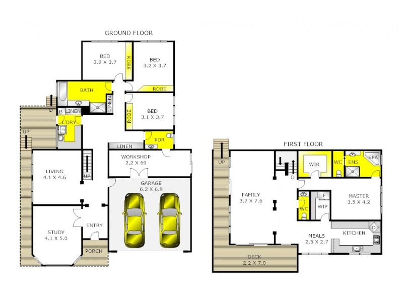 2 Gange Place, Clifton Springs VIC 3222 Floorplan