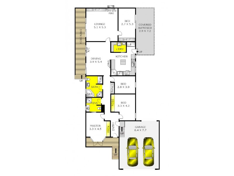 8 De Burgh Road, Drysdale VIC 3222 Floorplan