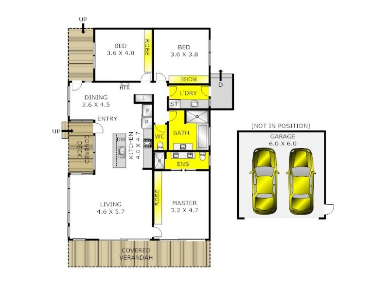 85 Beacon Point Road, Clifton Springs VIC 3222 Floorplan