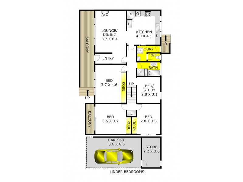 37 Jetty Road, Clifton Springs VIC 3222 Floorplan