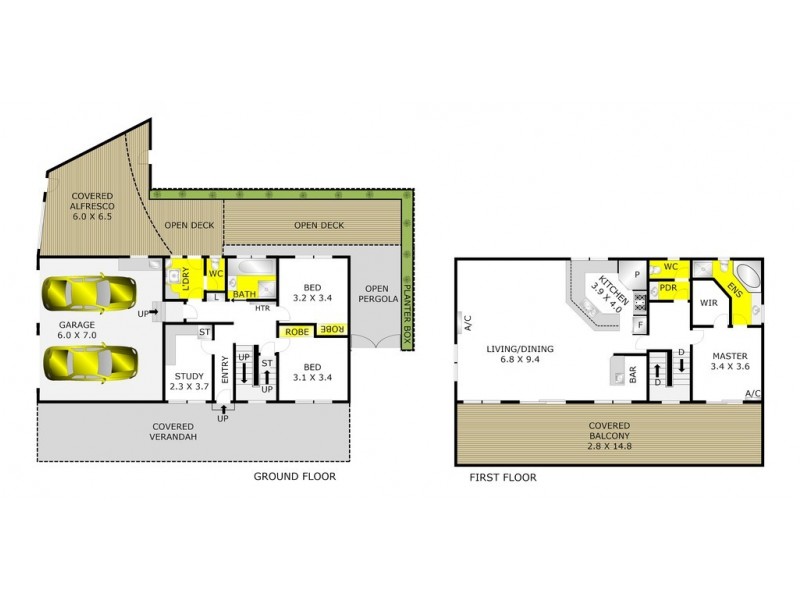 43 Beacon Point Road, Clifton Springs VIC 3222 Floorplan
