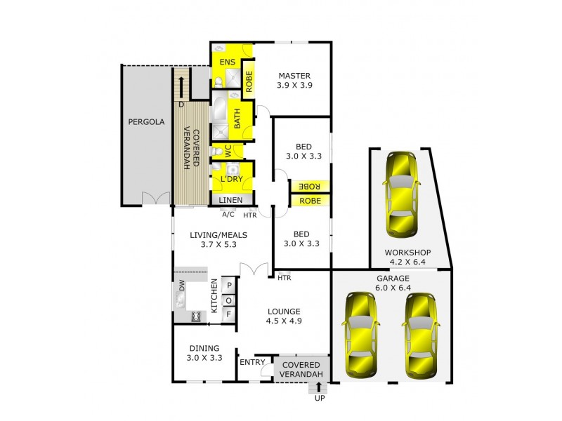 19 Callisto Avenue, Clifton Springs VIC 3222 Floorplan