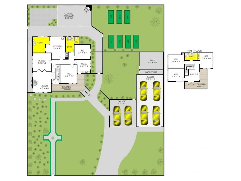 56-58 Fisher Street, Portarlington VIC 3223 Floorplan