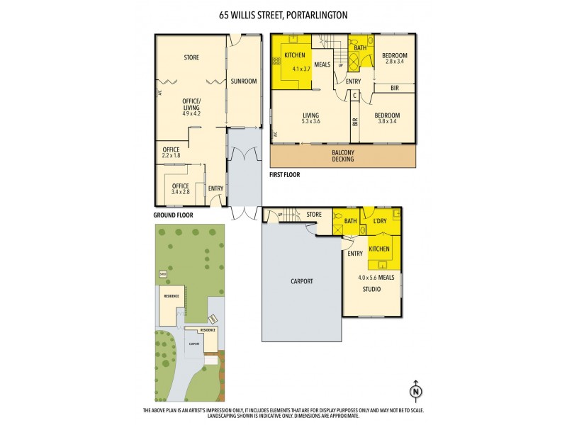 65 Willis Street, Portarlington VIC 3223 Floorplan