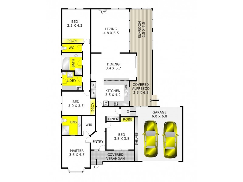 26 Golden Grove, Portarlington VIC 3223 Floorplan