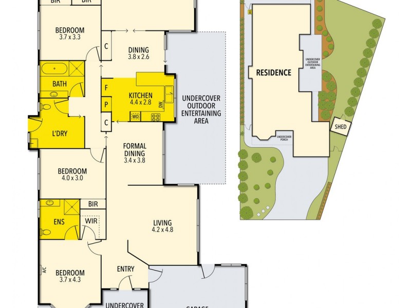 3 Korong Court, Clifton Springs VIC 3222 Floorplan