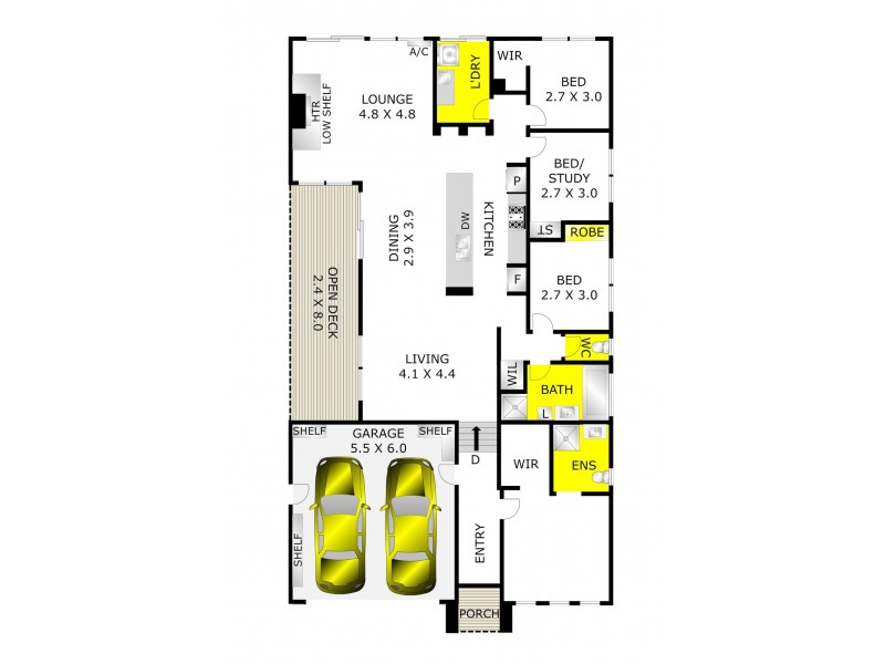 72 Princess Street, Drysdale VIC 3222 Floorplan