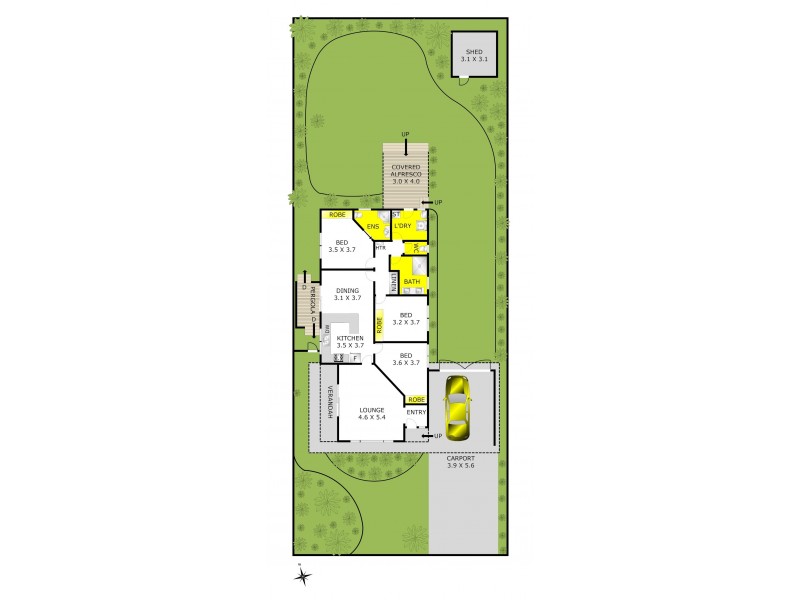 13 Coorumby Avenue, Clifton Springs VIC 3222 Floorplan