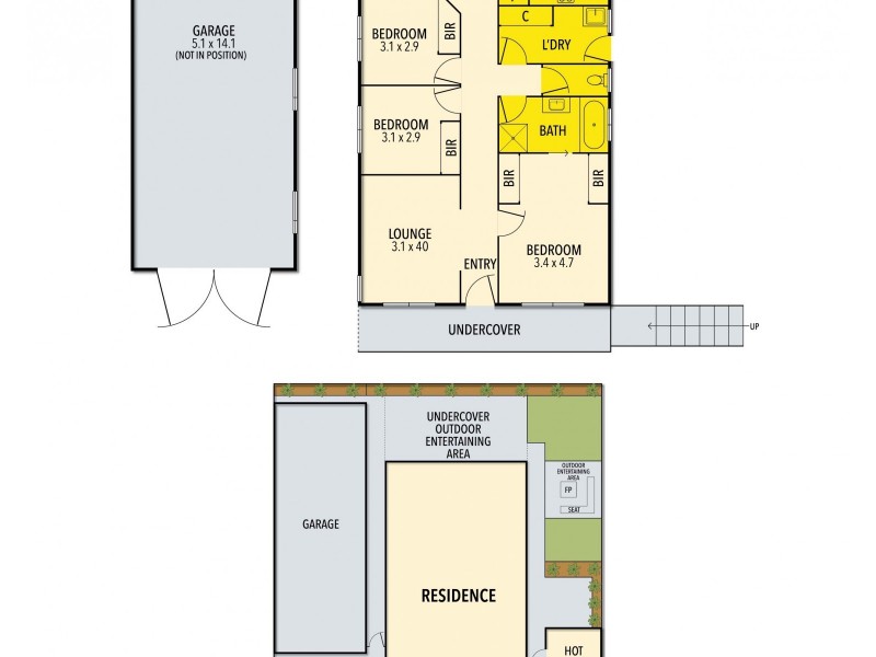 68 Narawi Avenue, Clifton Springs VIC 3222 Floorplan