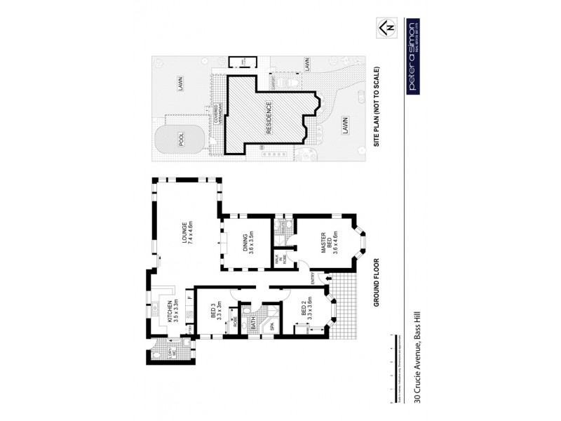 30 Crucie Ave, Bass Hill NSW 2197 Floorplan