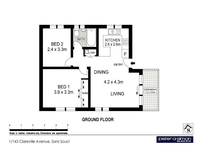 1/143 Clareville Avenue, Sandringham NSW 2219