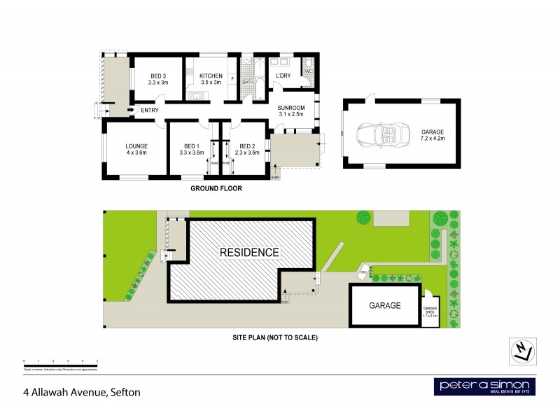 4 Allawah Ave, Sefton NSW 2162 Floorplan