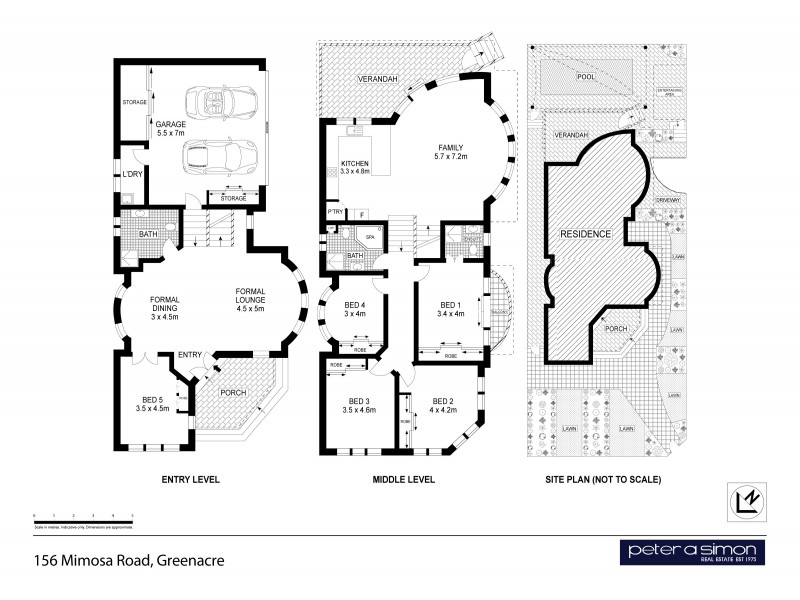 156 Mimosa Rd, Greenacre NSW 2190 Floorplan