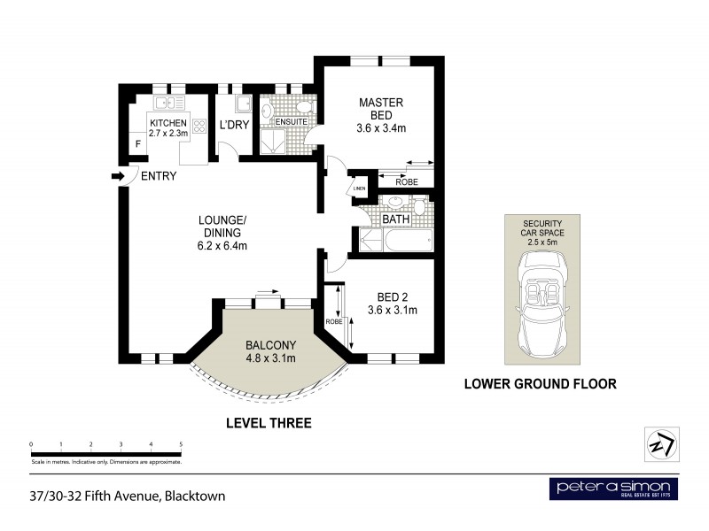 37/30-32 Fifth Avenue, Blacktown NSW 2148 Floorplan