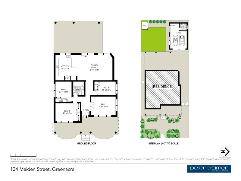 134 Maiden Street, Greenacre NSW 2190 Floorplan