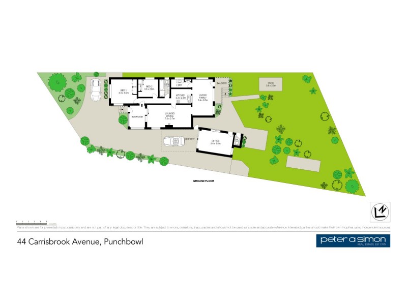 44 Carrisbrook Avenue, Punchbowl NSW 2196 Floorplan