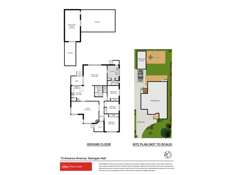 13 Amaroo Avenue, Georges Hall NSW 2198 Floorplan