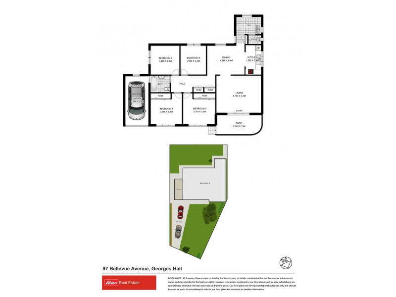 97 Bellevue Avenue, Georges Hall NSW 2198 Floorplan