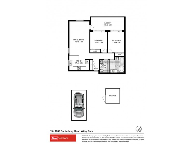 19/1089 Canterbury Road, Wiley Park NSW 2195 Floorplan