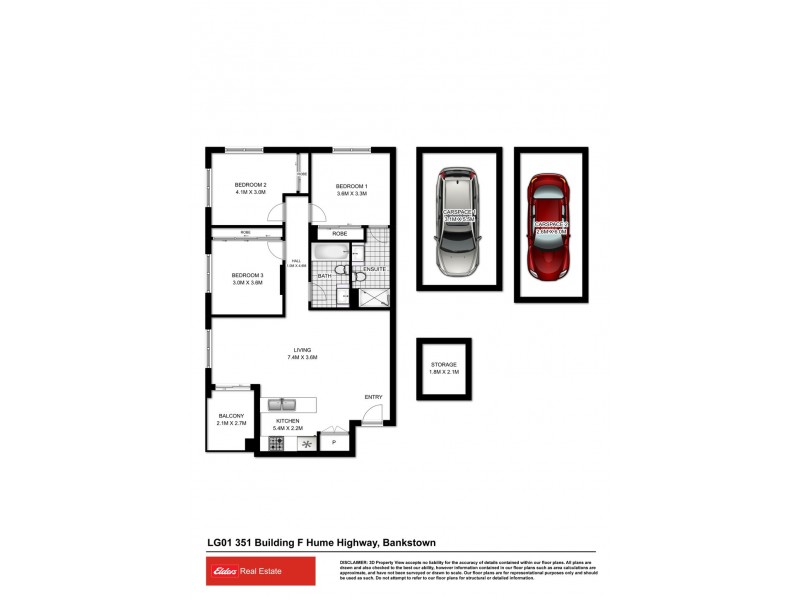 G01/351 Hume Highway, Bankstown NSW 2200 Floorplan