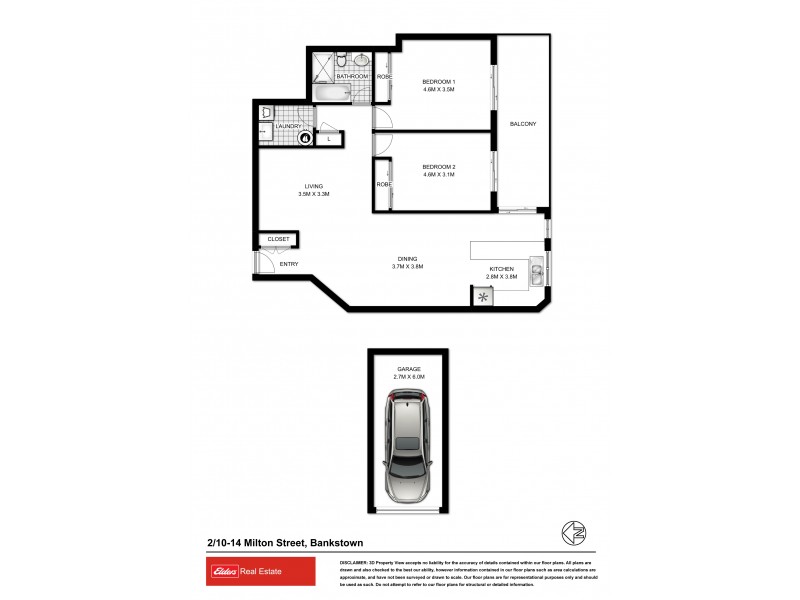 2/10-14 Milton Street, Bankstown NSW 2200 Floorplan