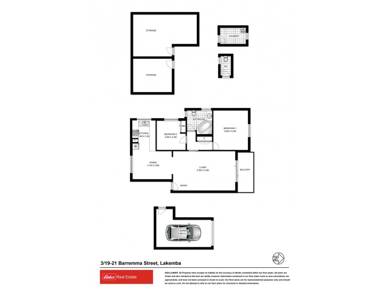 3/19-21 Barremma Road, Lakemba NSW 2195 Floorplan