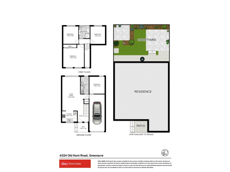 4/224 Old Kent Road, Greenacre NSW 2190 Floorplan