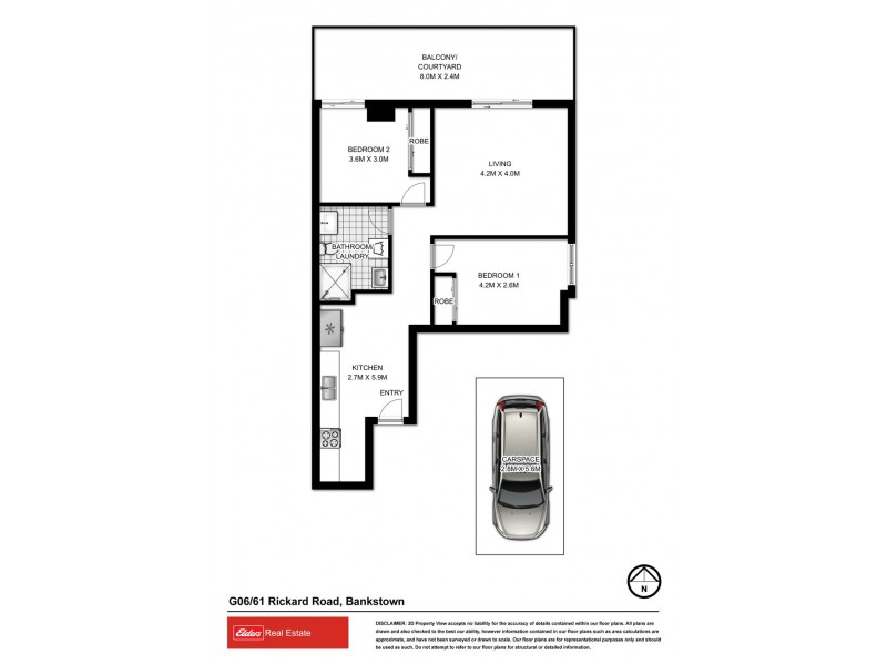 G6/61 Rickard Road, Bankstown NSW 2200 Floorplan