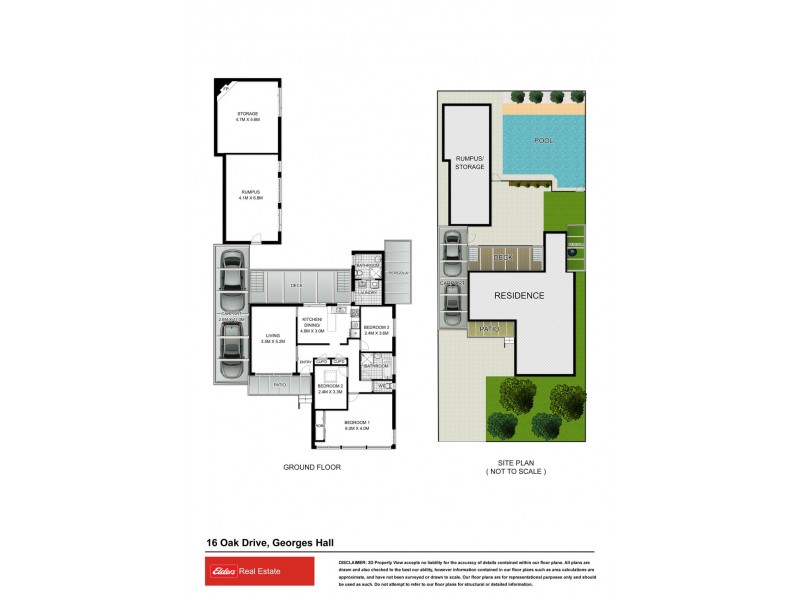 16 Oak Drive, Georges Hall NSW 2198 Floorplan