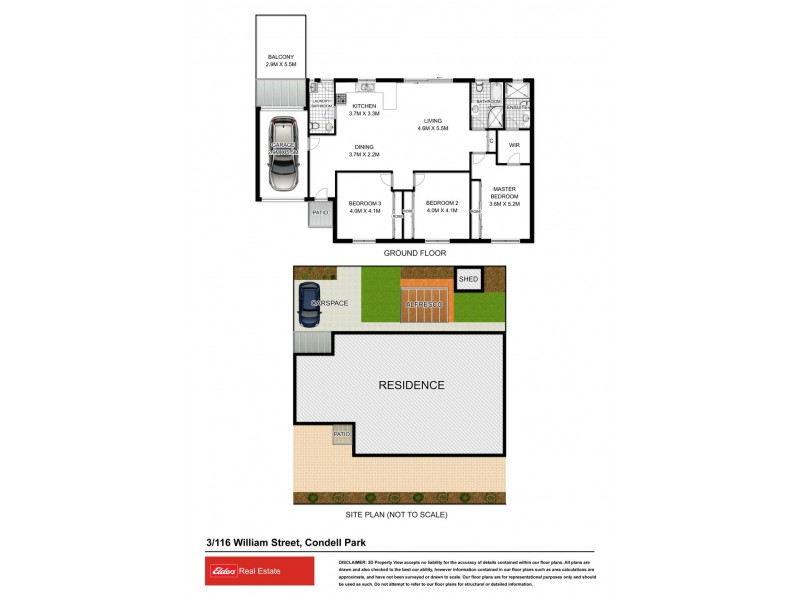 3/116 William Street, Condell Park NSW 2200 Floorplan