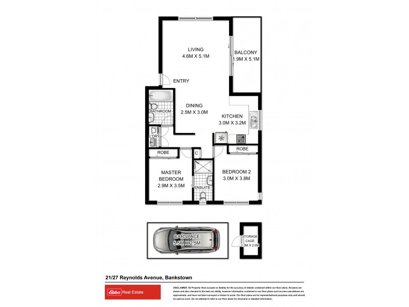21/27 Reynolds Avenue, Bankstown NSW 2200 Floorplan
